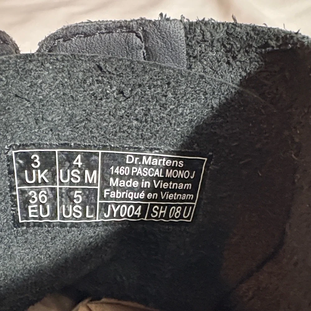 Dr. Martens Black Boots - Youth / Kids Size 5